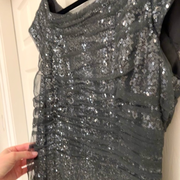 Bodycon Cocktail Dress Ralph Lauren Sequins - Picture 5 of 5